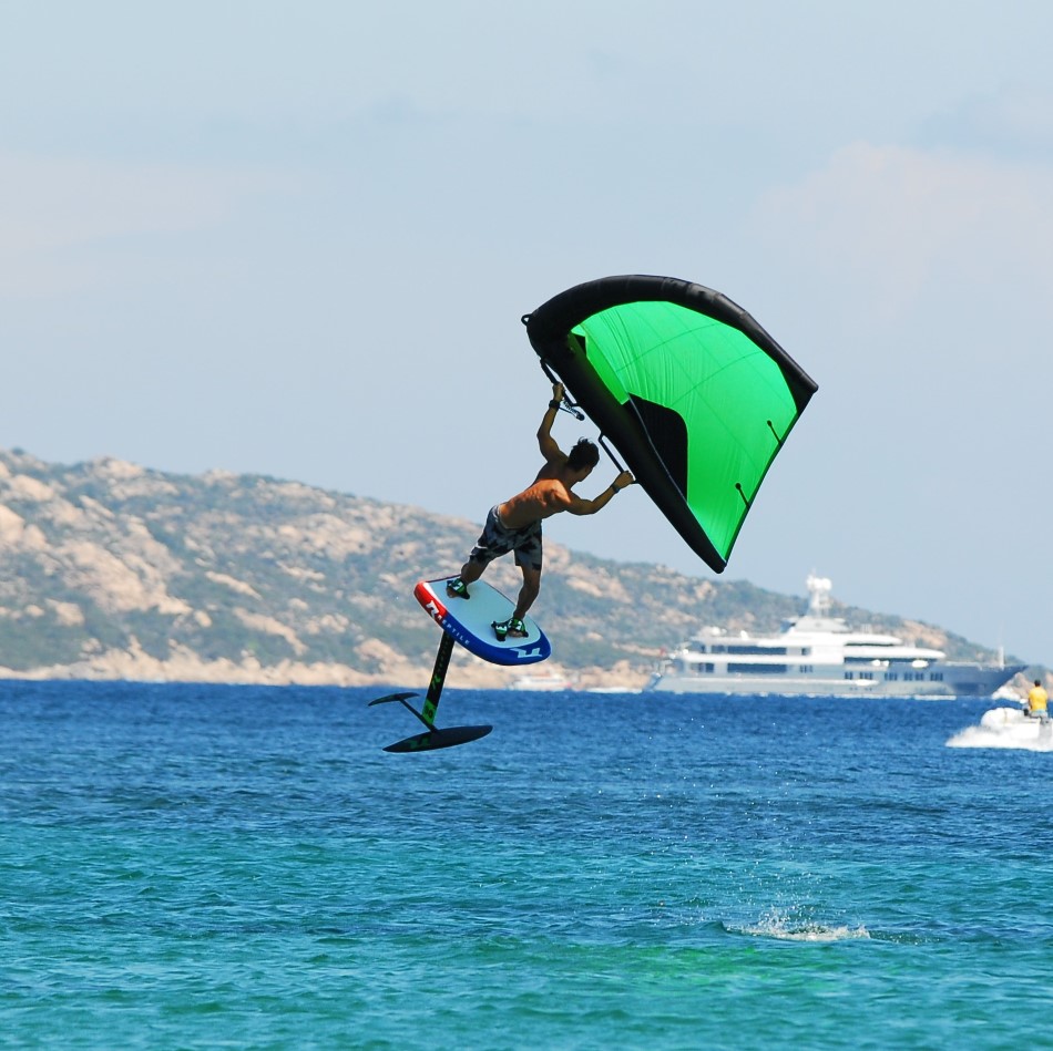 wing foil Reptile, how to jump